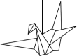 Picture of origami bird